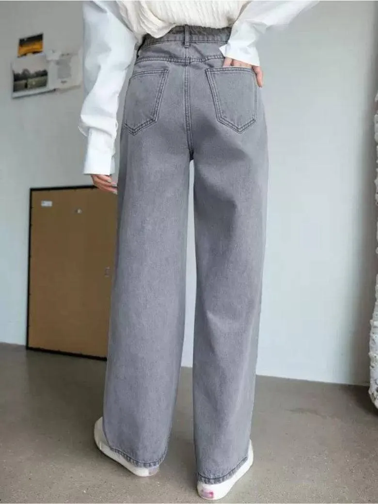 Stonewash Supreme Straight Leg Denim