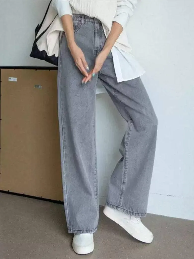 Stonewash Supreme Straight Leg Denim
