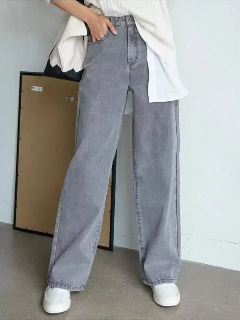Stonewash Supreme Straight Leg Denim