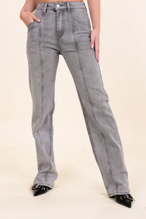 Straight leg jeans grijs - Odie