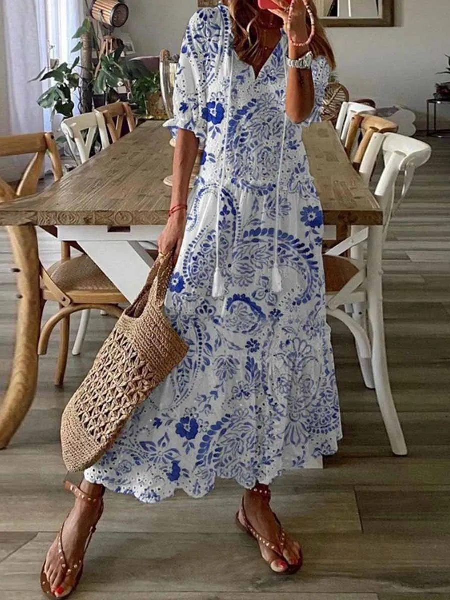 Stunncal Sweet Print Dress