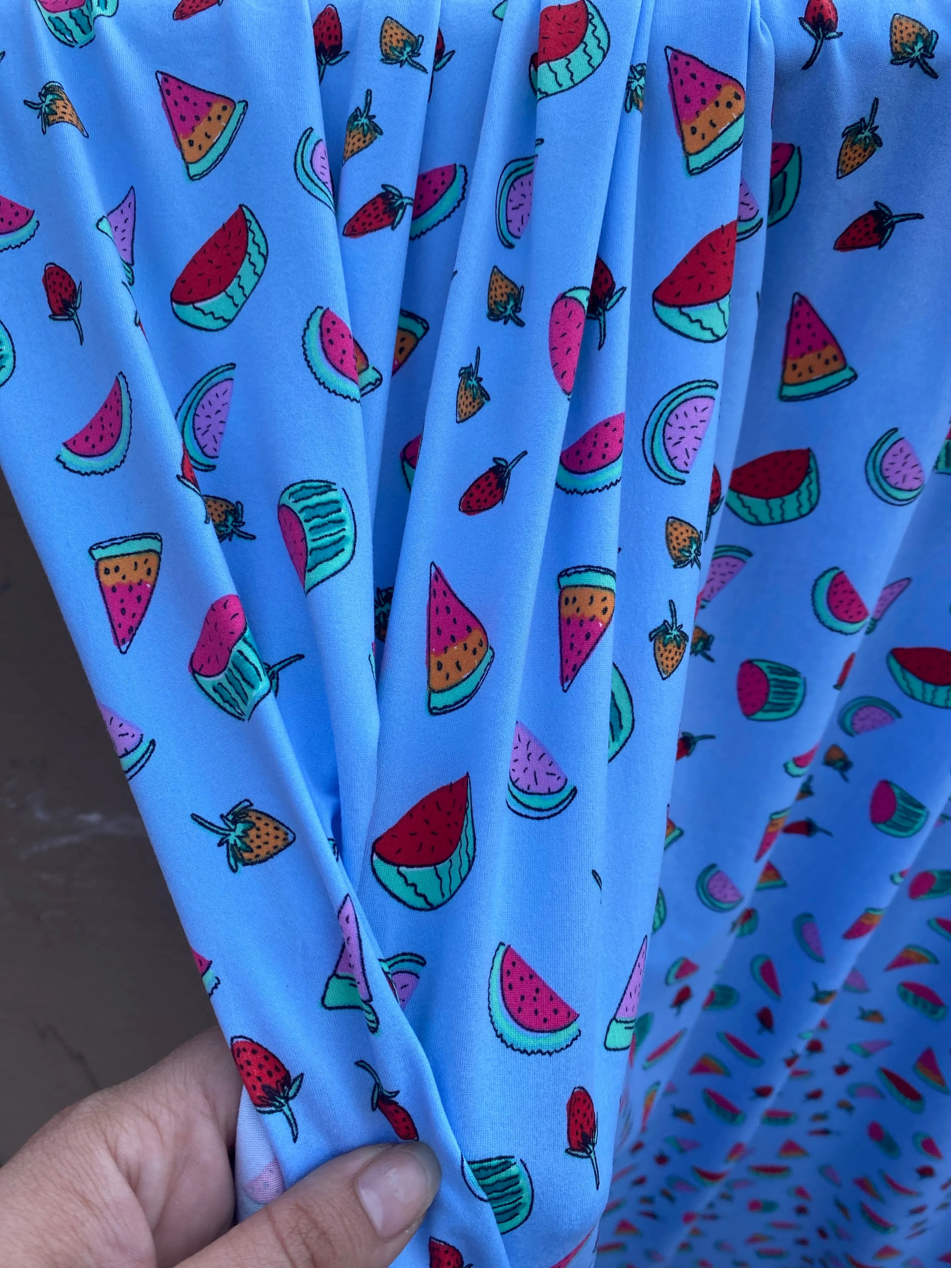 Summer Fruit Perriwinkle Brushed DTY