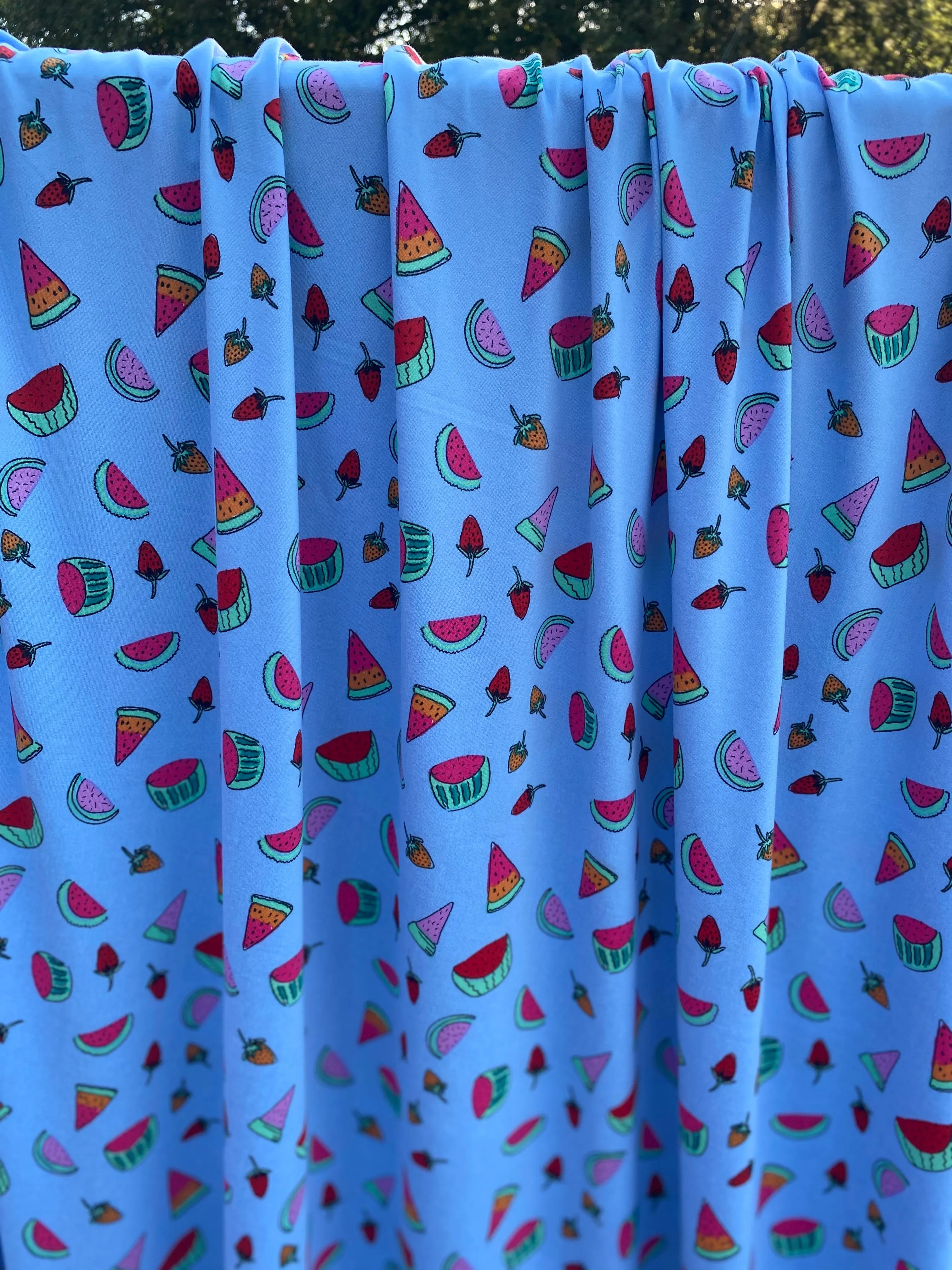 Summer Fruit Perriwinkle Brushed DTY