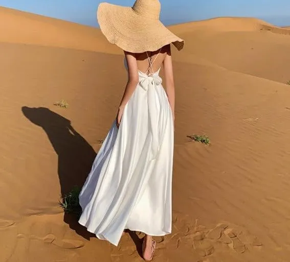 Summer Strap Sleeveless Boho Dress