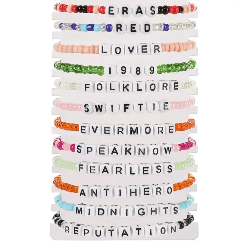 Swiftie Forever - Taylor Swift Beaded Friendship Bracelets