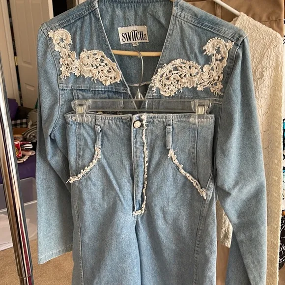 Switch High Waist Jeans, size 5, pants only, Vintage