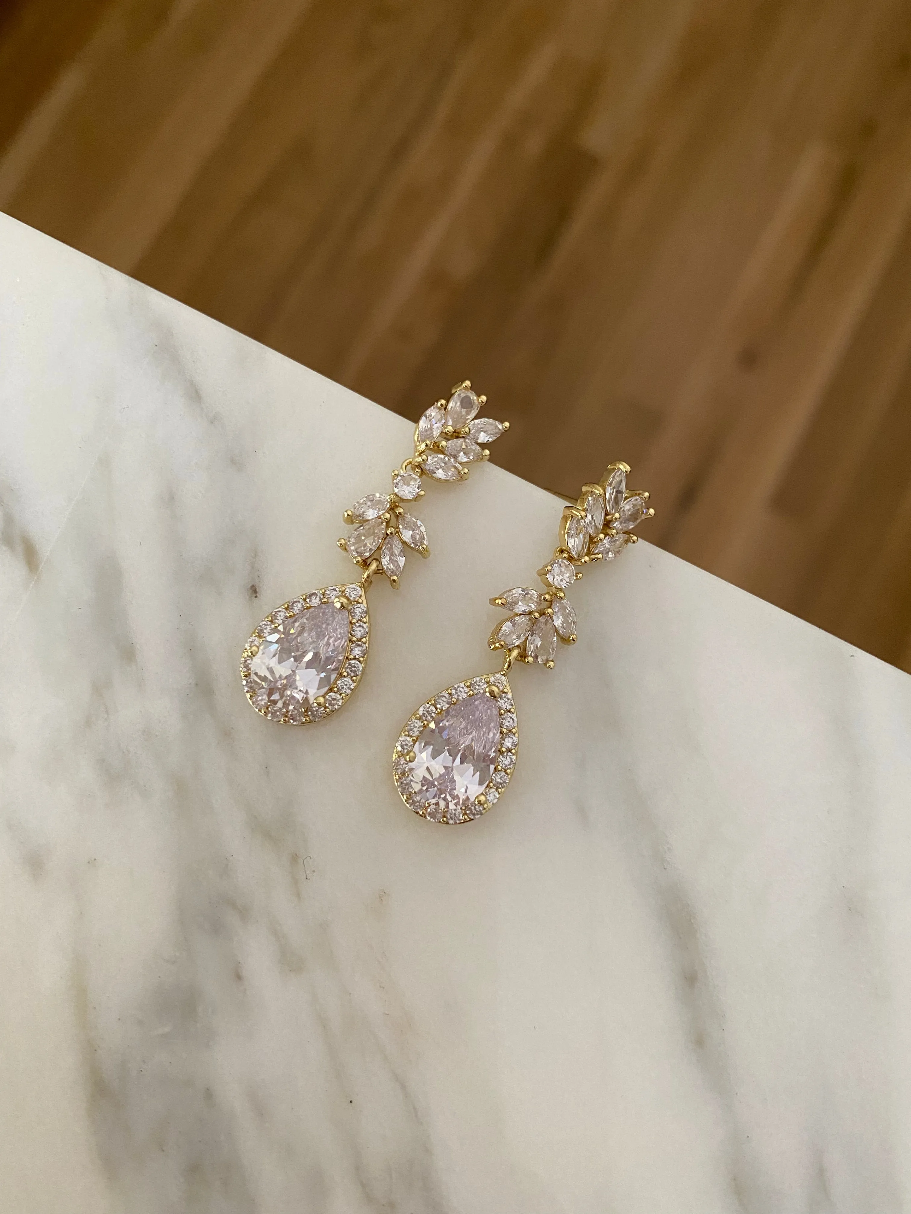 Symphony drop earrings