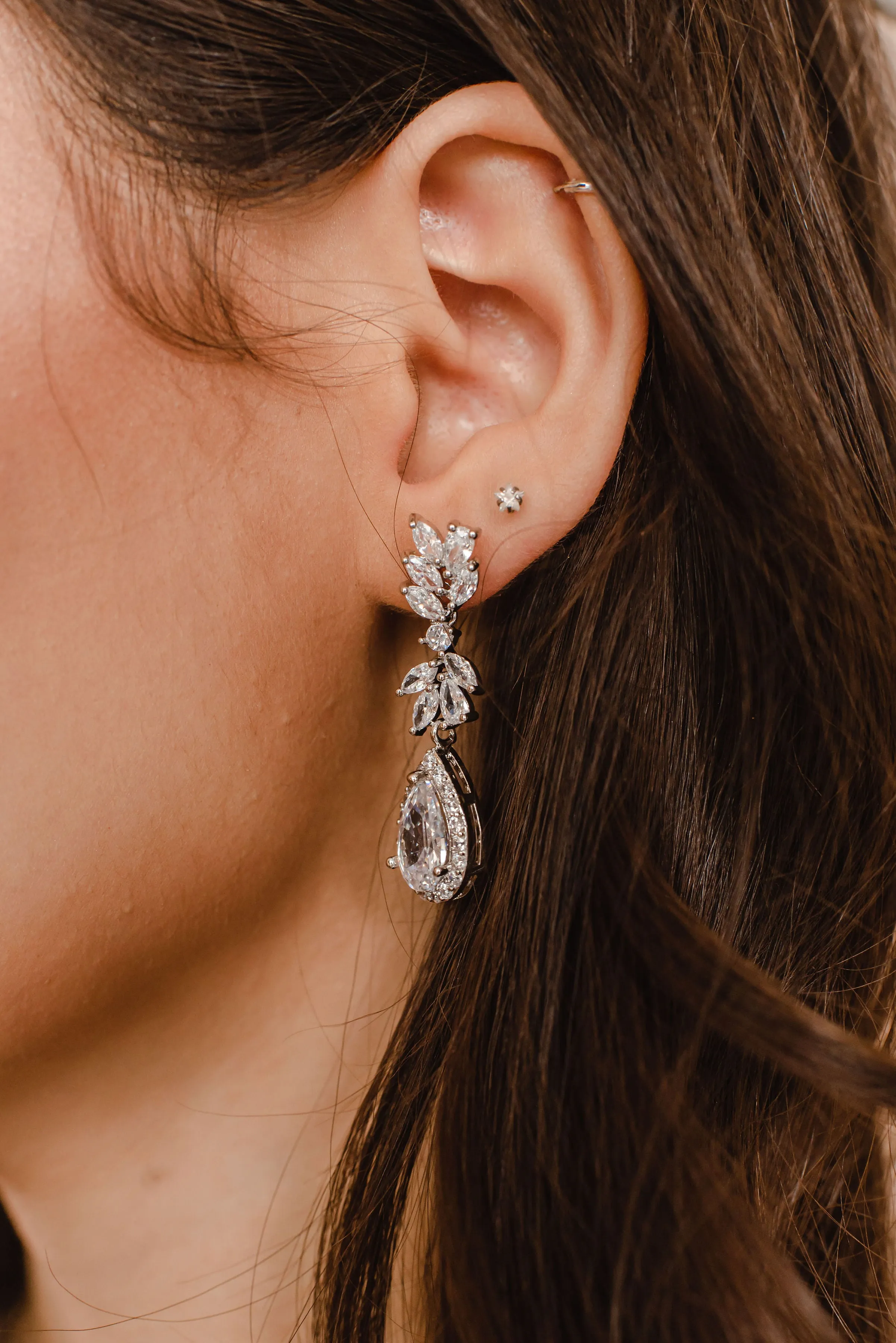 Symphony drop earrings