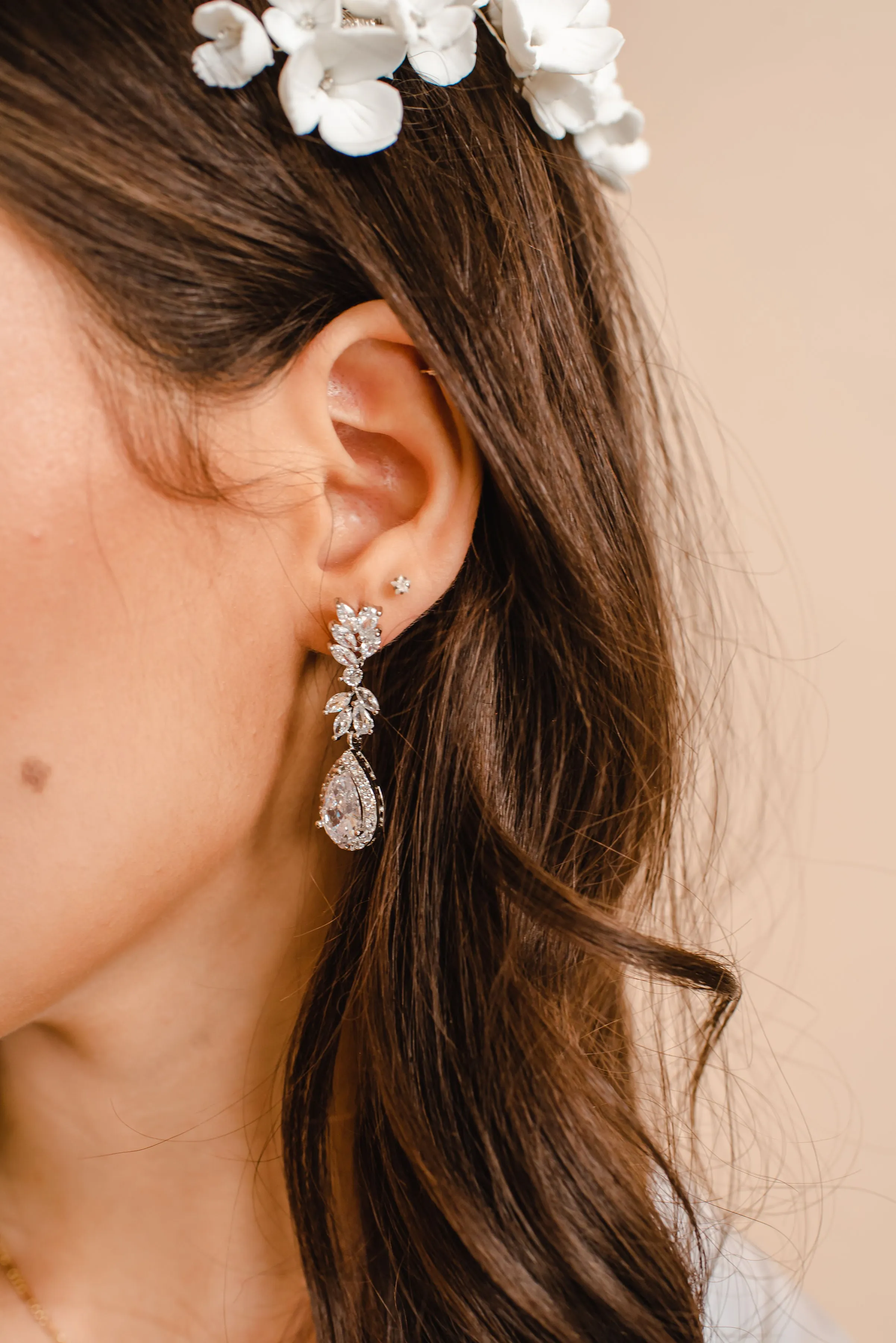 Symphony drop earrings