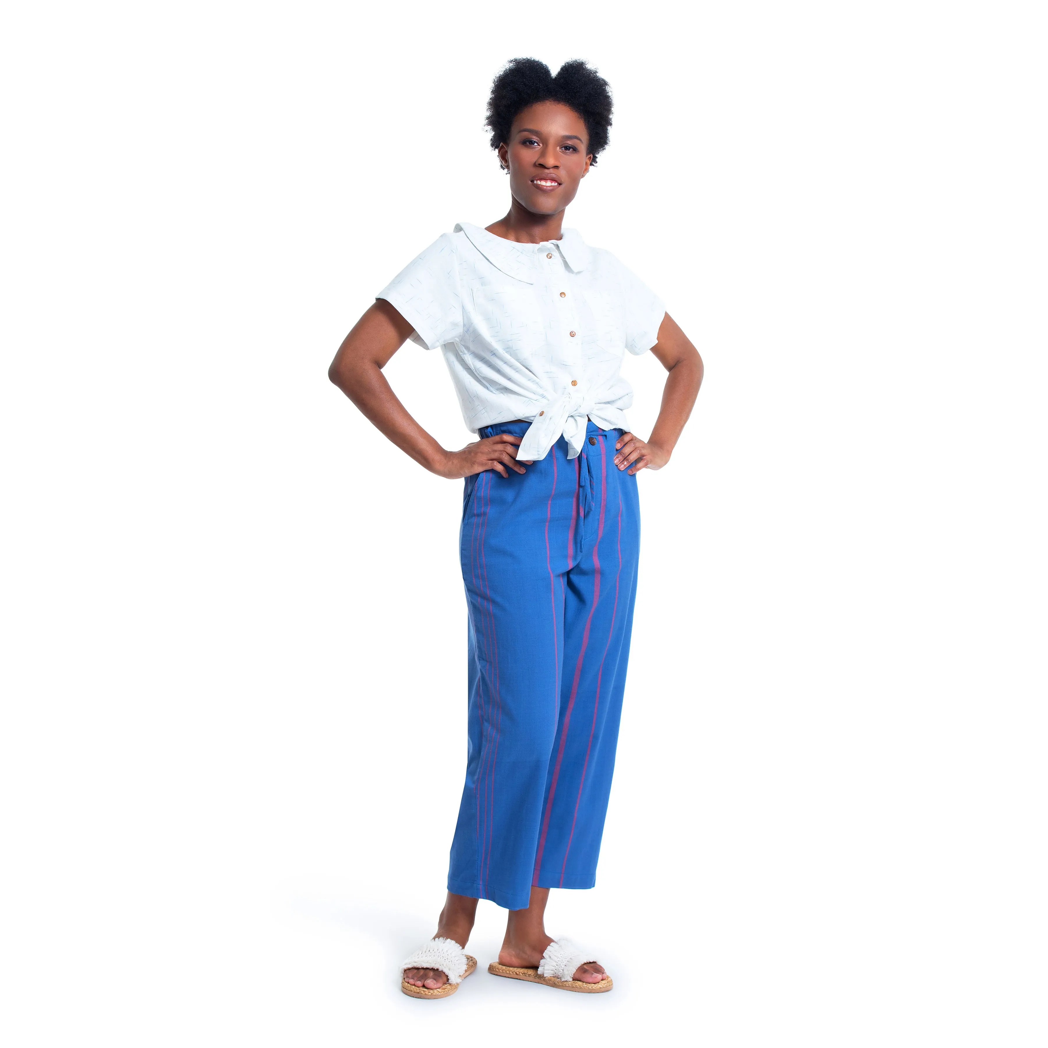 Tapered Handloom Pant