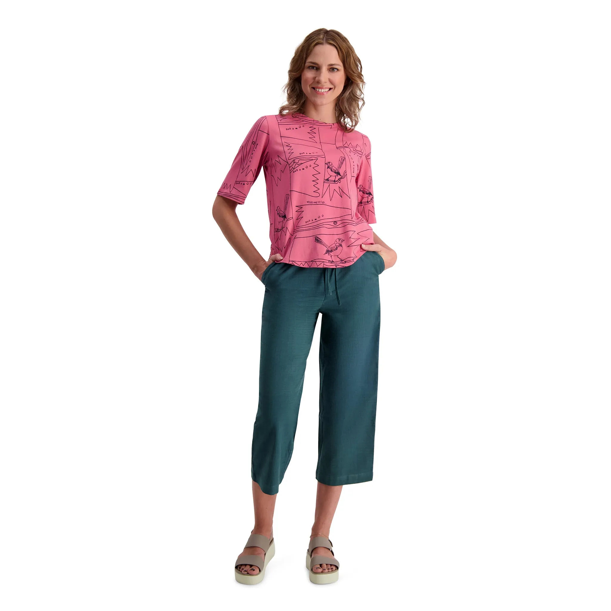 Tapered Handloom Pant