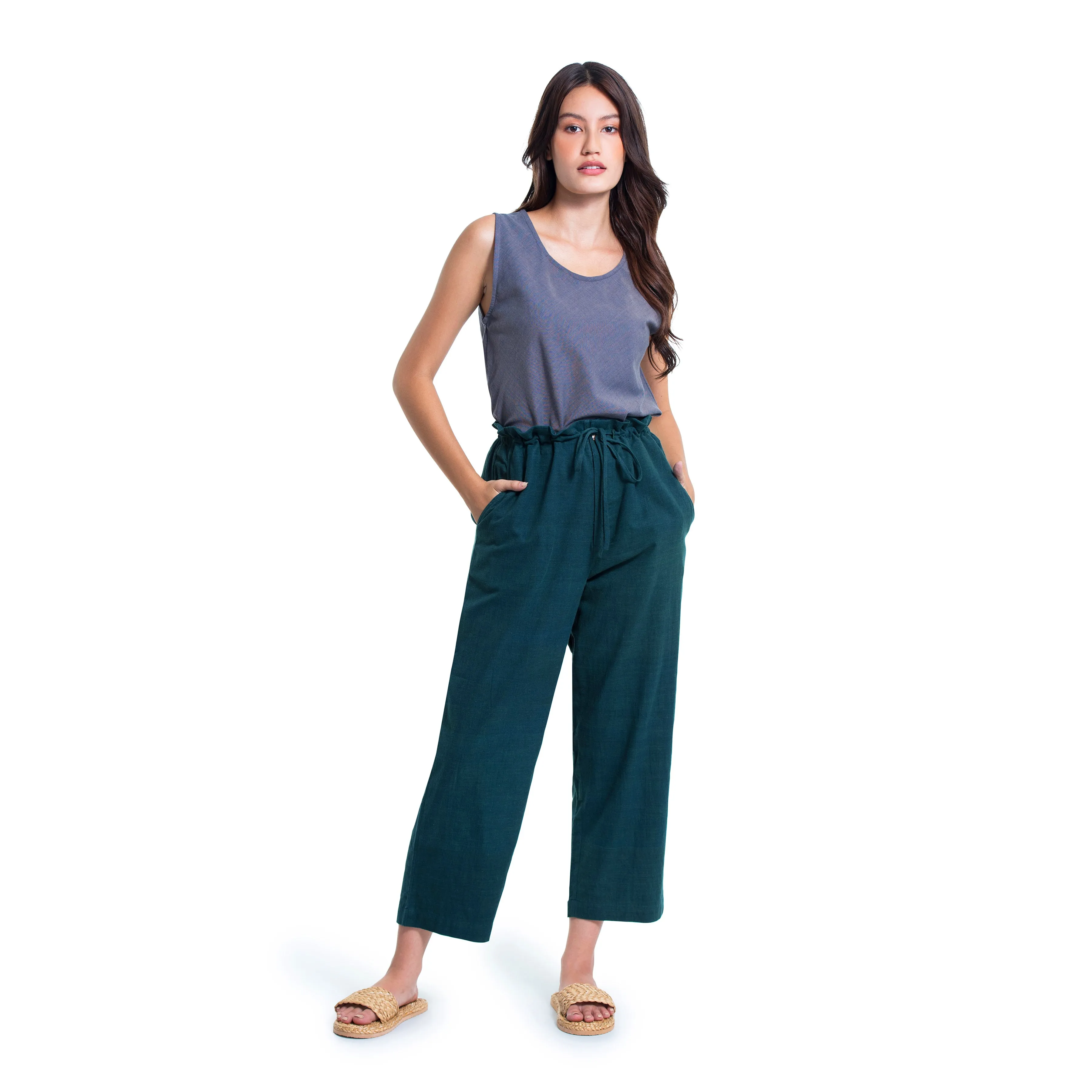 Tapered Handloom Pant