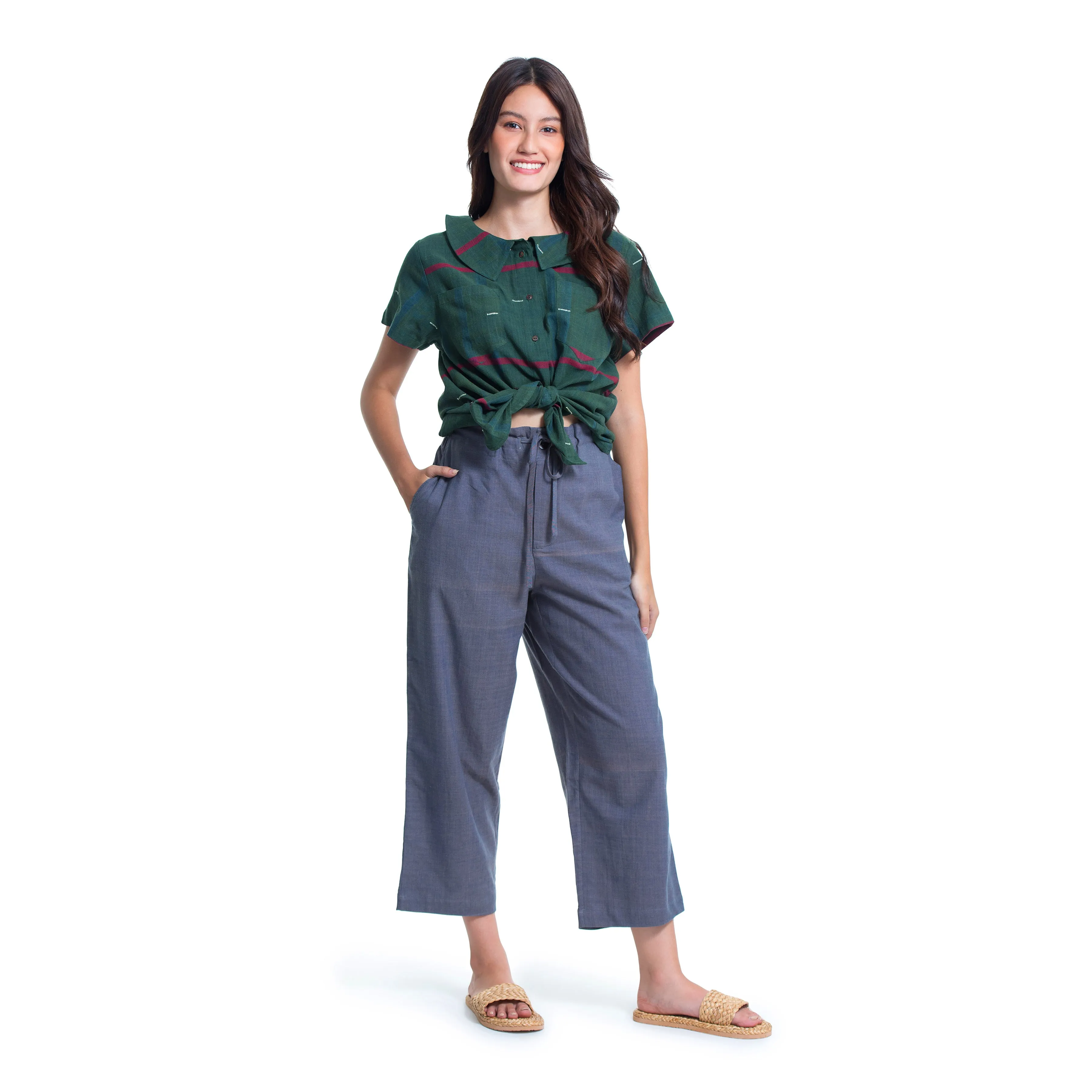 Tapered Handloom Pant