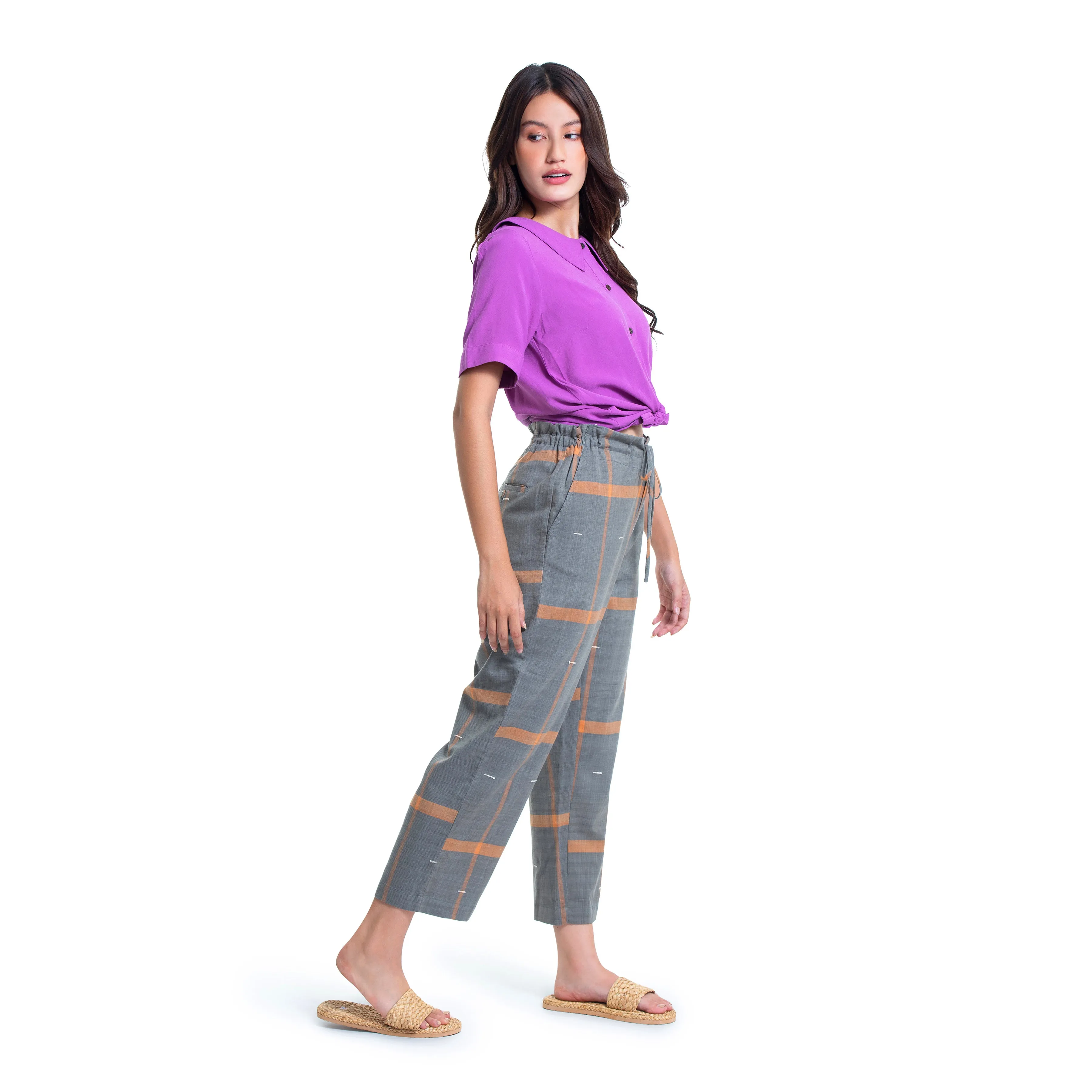 Tapered Handloom Pant