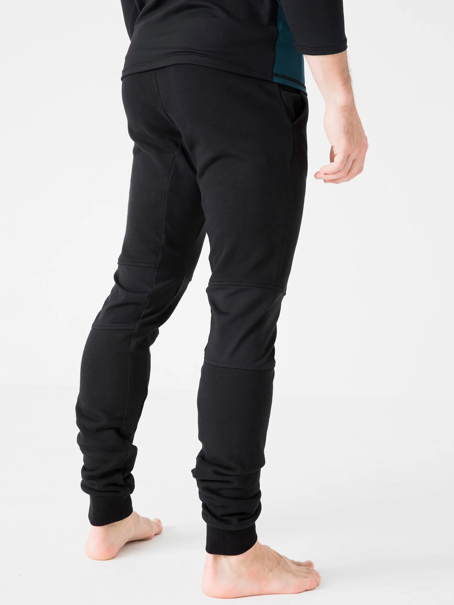 TAPERED PANTS, BLACK