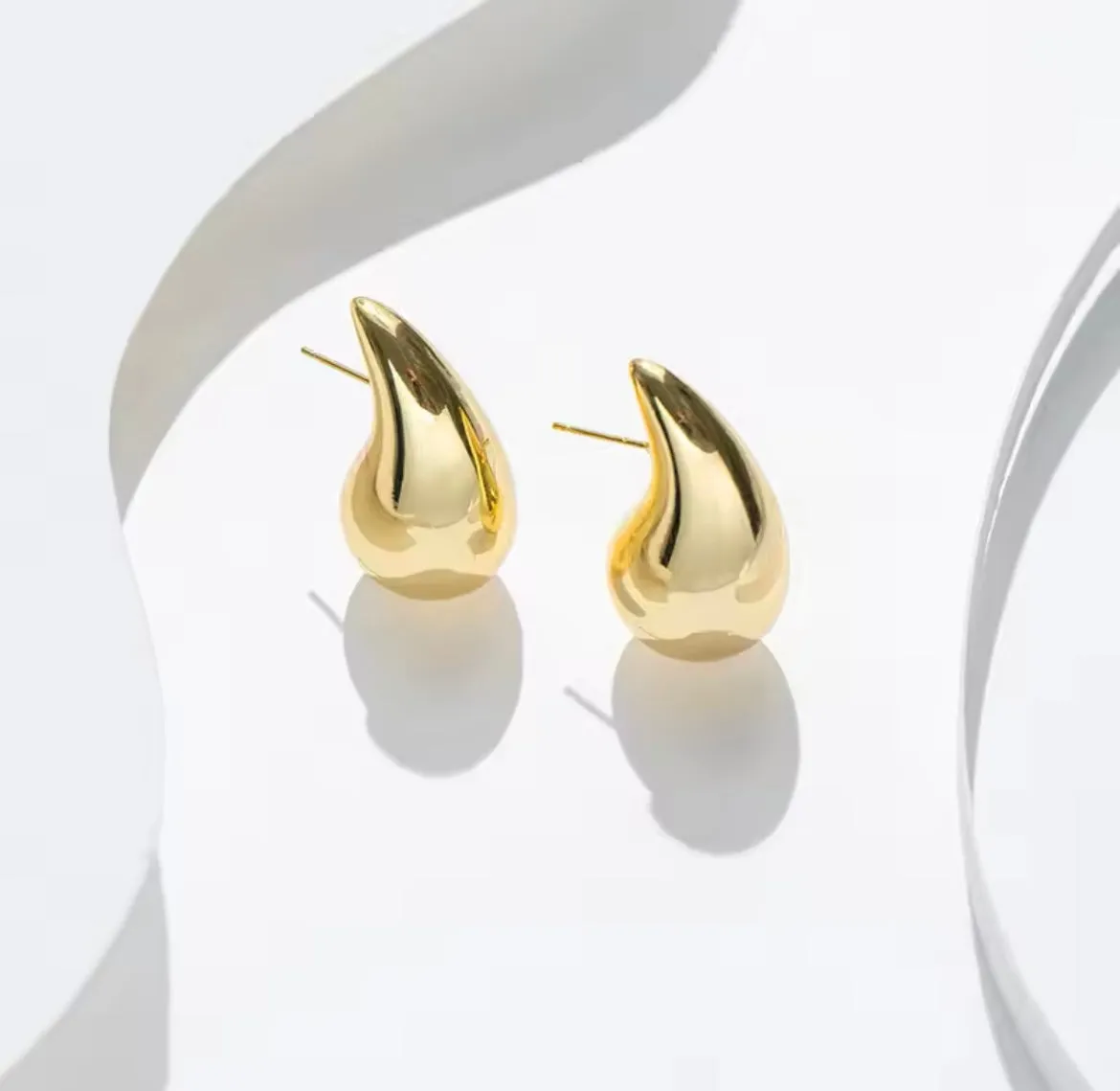 Tear drop earrings