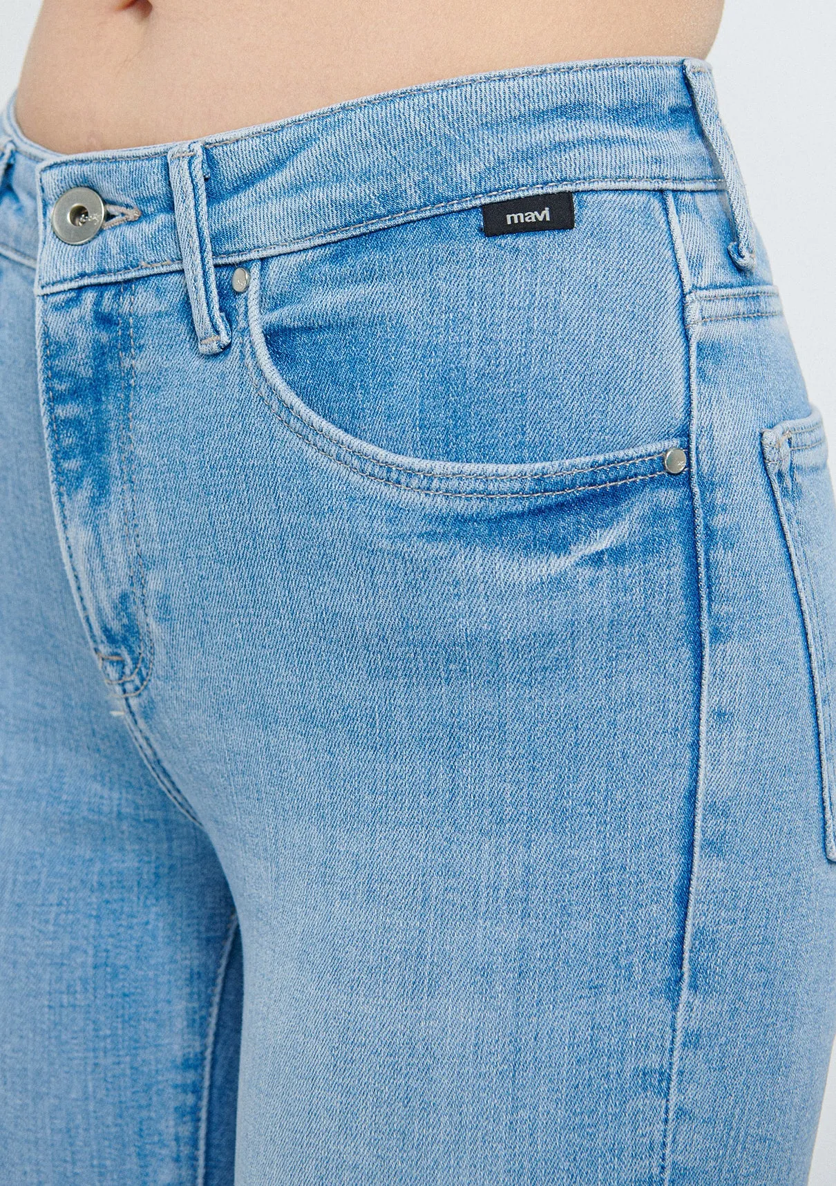 Tess Light Blue Glam Jean Pants