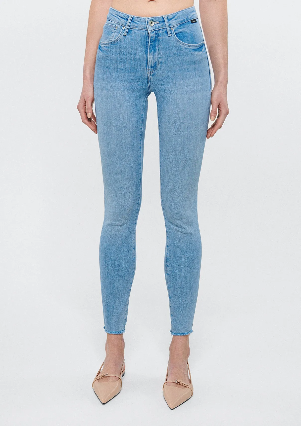 Tess Light Blue Glam Jean Pants