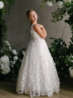 Teter Warm GS81L Lucia - Girl's Communion Dress Off White