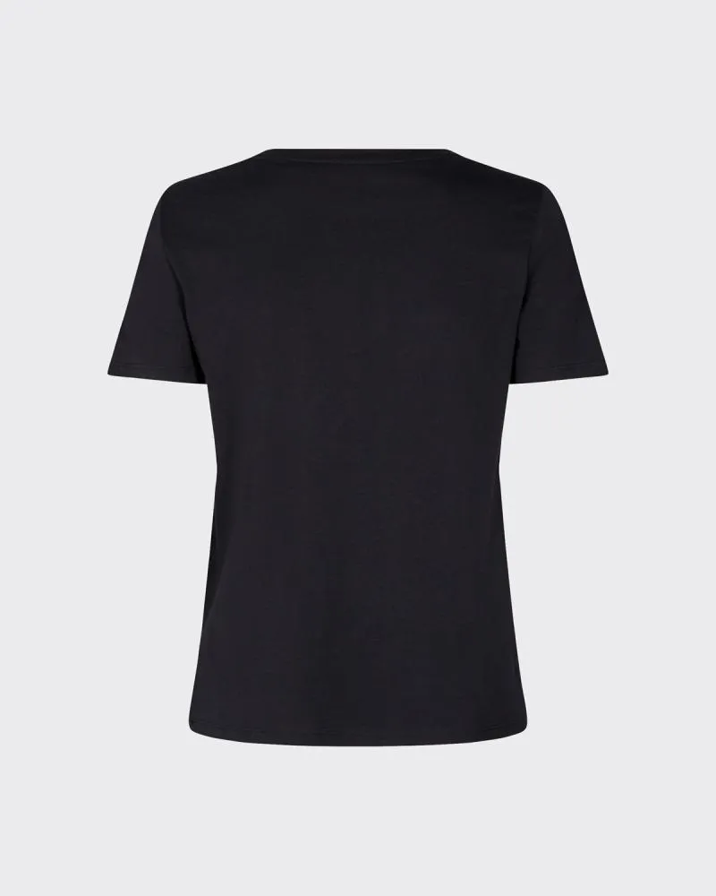 The Kimma T-Shirt by Minimum - Black