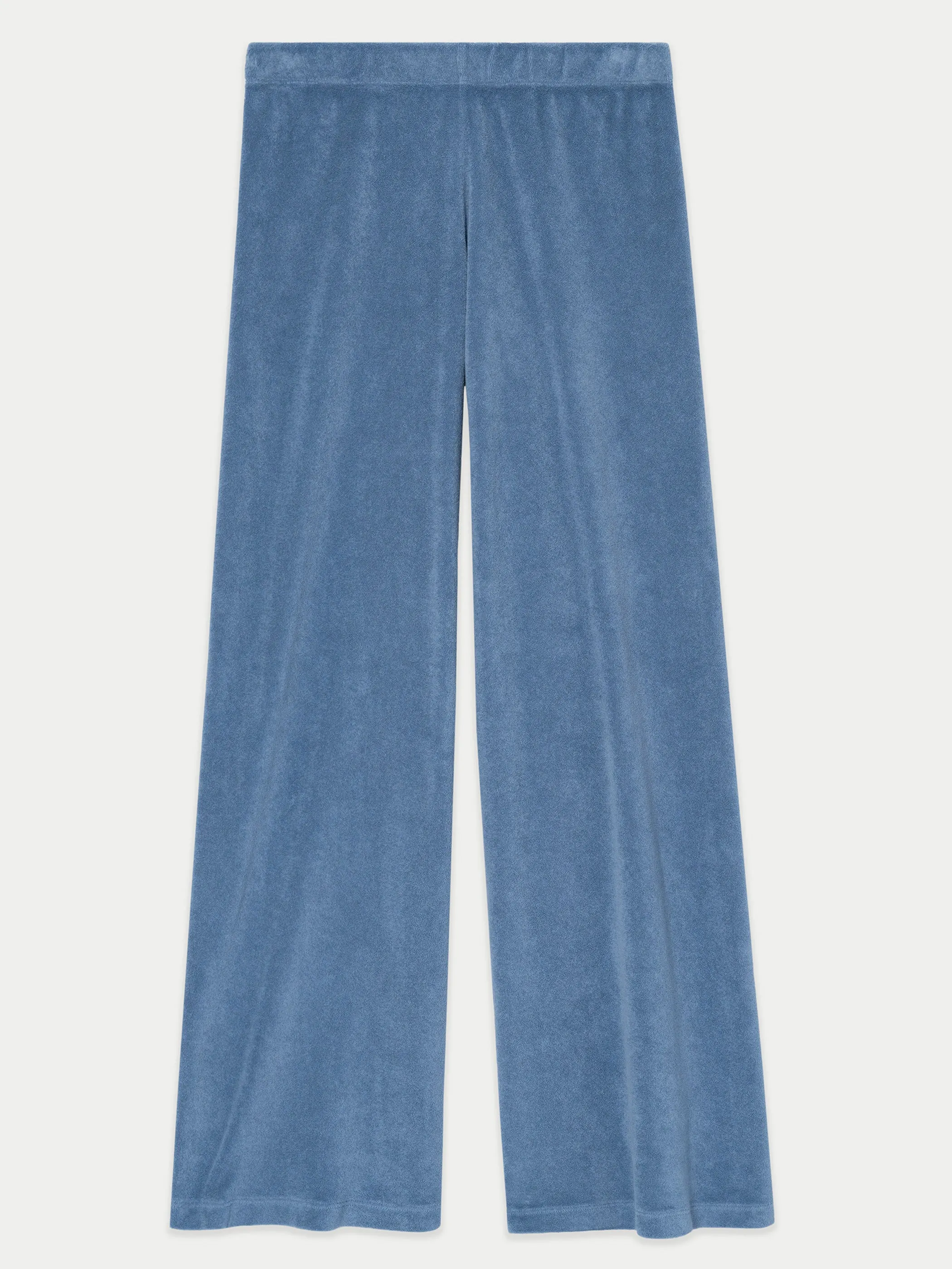 The Lito Low Rise Flare Pants in Terry