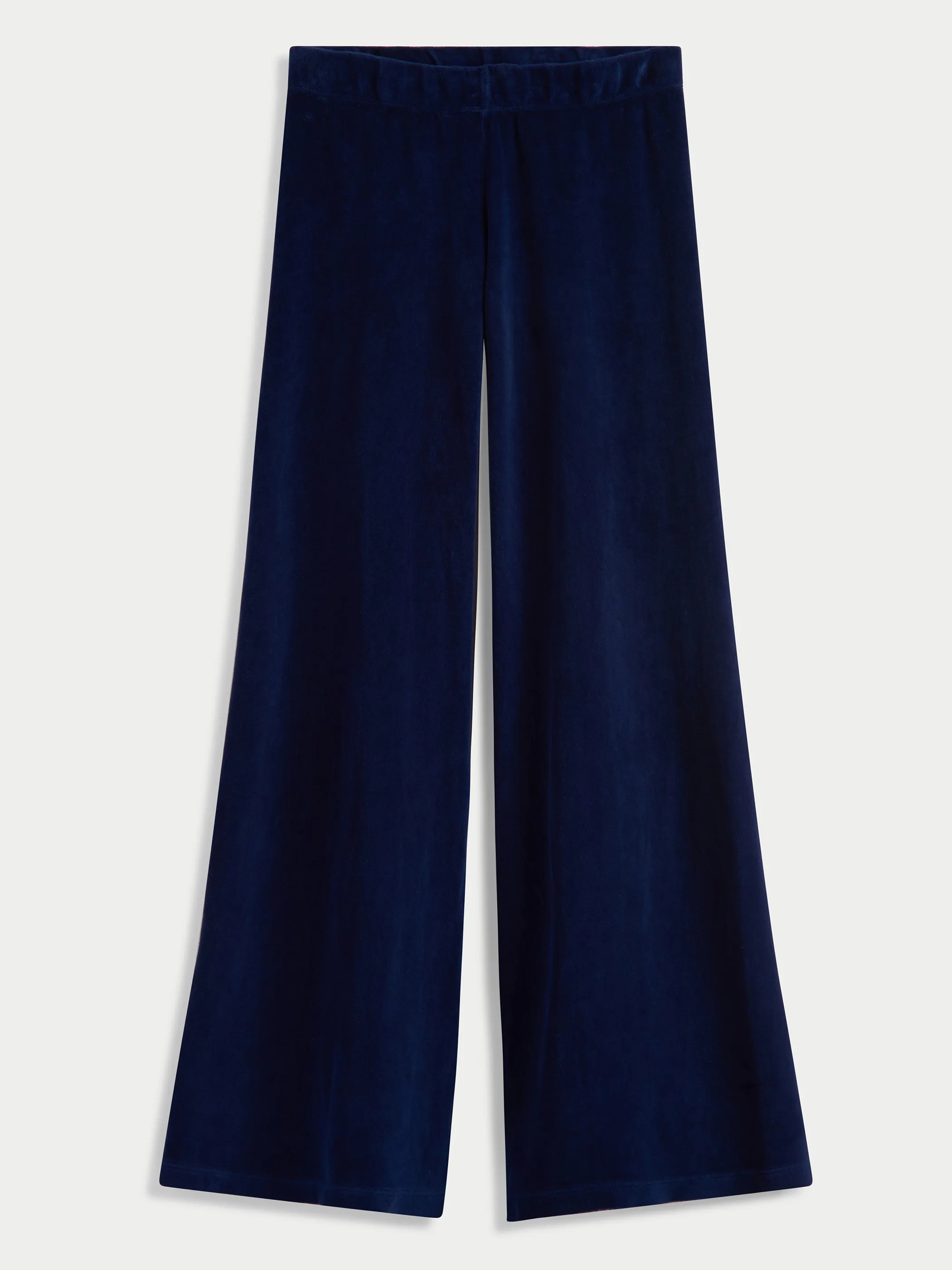 The Lito Low Rise Flare Pants in Velour