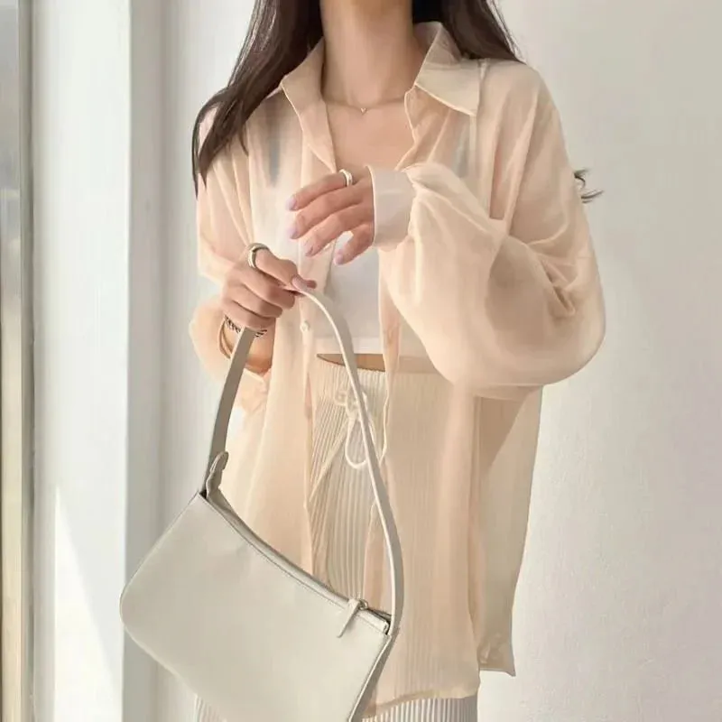 Thin Shirts Sun-Proof Top