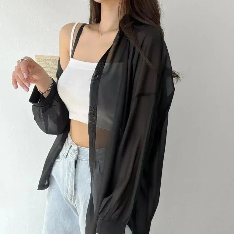 Thin Shirts Sun-Proof Top