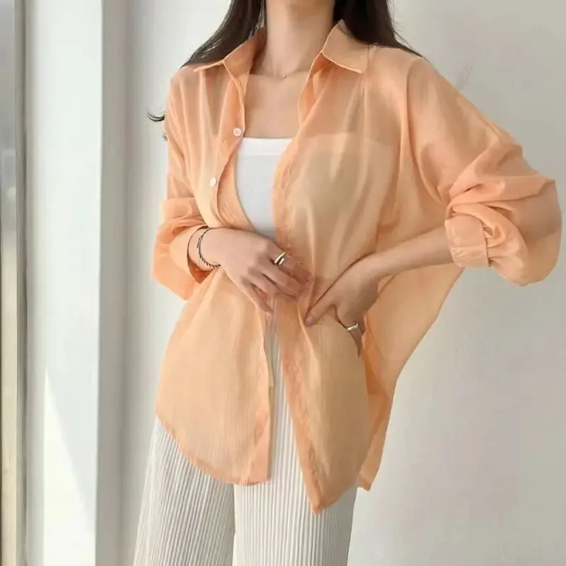 Thin Shirts Sun-Proof Top