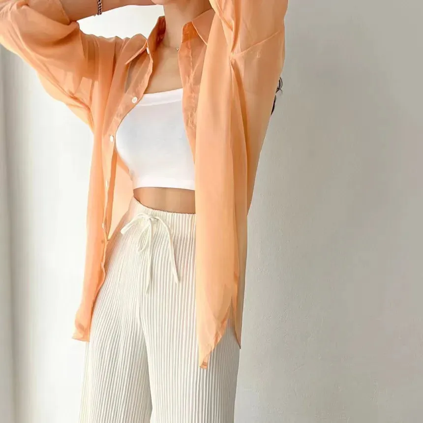 Thin Shirts Sun-Proof Top