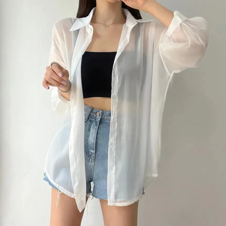 Thin Shirts Sun-Proof Top