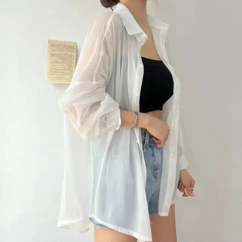 Thin Shirts Sun-Proof Top