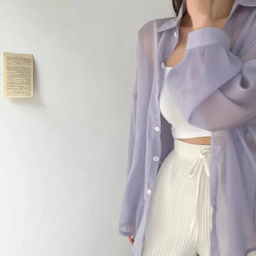 Thin Shirts Sun-Proof Top
