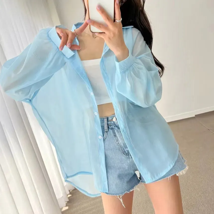 Thin Shirts Sun-Proof Top