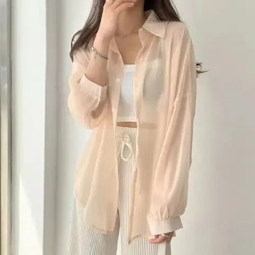 Thin Shirts Sun-Proof Top