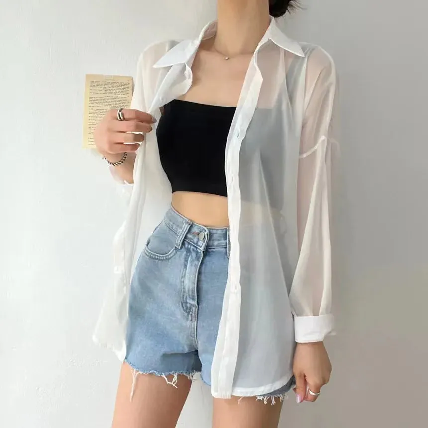 Thin Shirts Sun-Proof Top