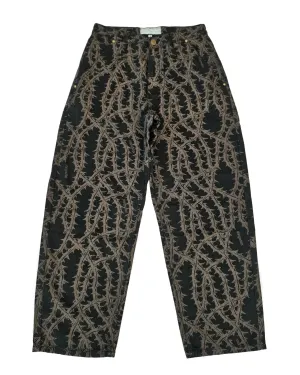 Thorn Twill Pants Black