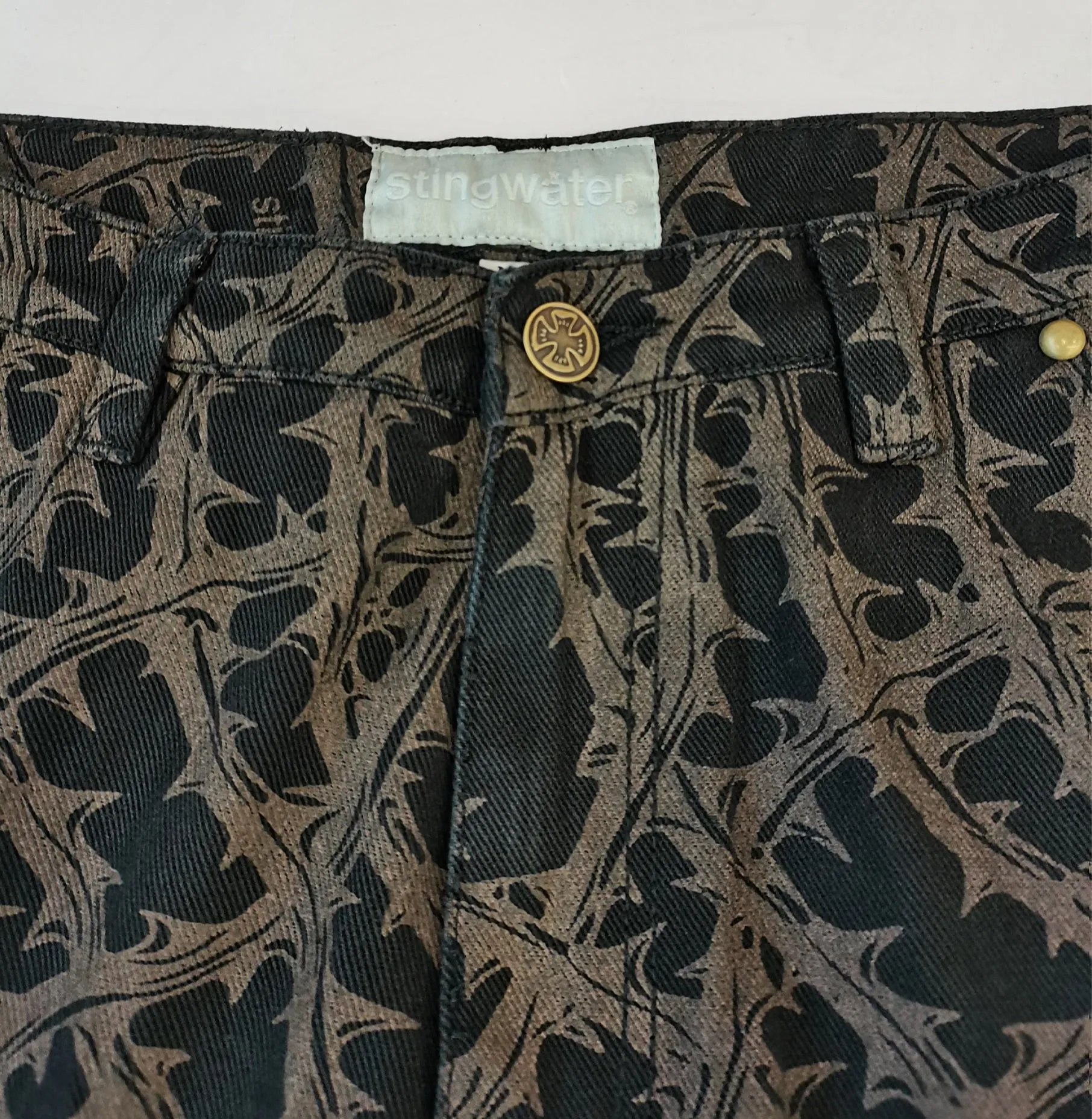 Thorn Twill Pants Black