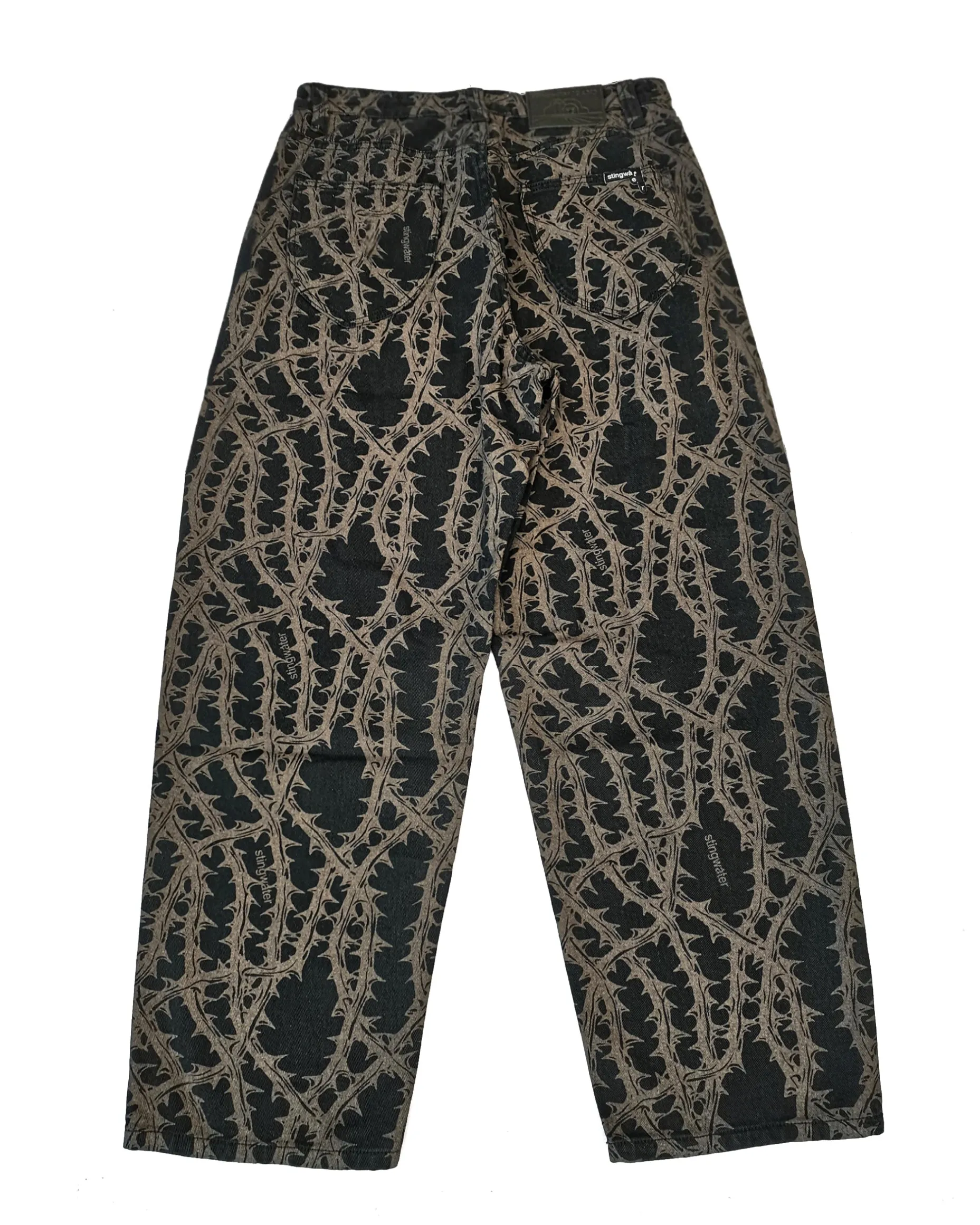 Thorn Twill Pants Black