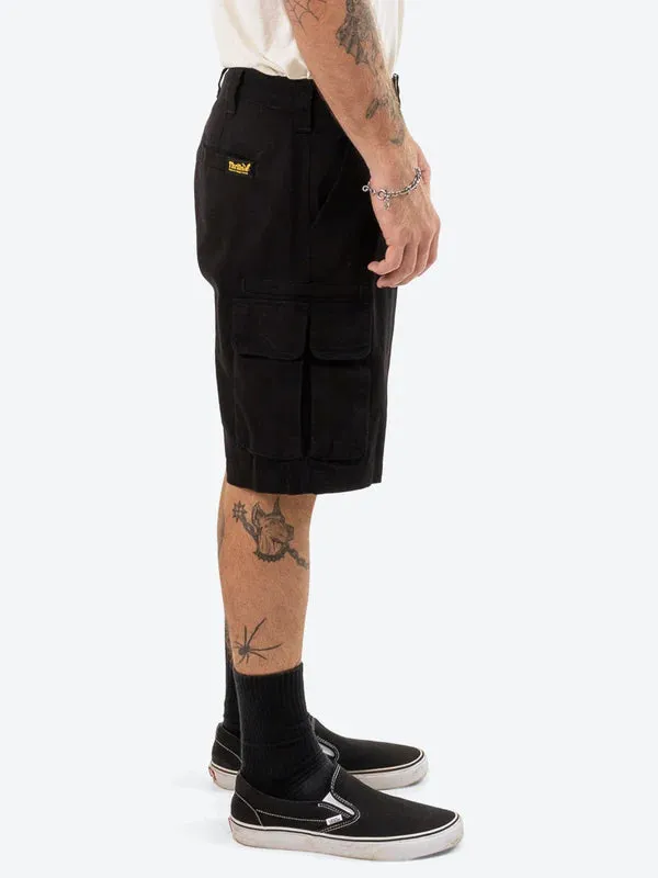 Thrills Slacker Union Cargo Short - Black