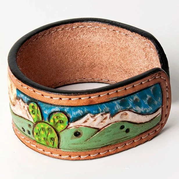Tooled Leather Bracelets