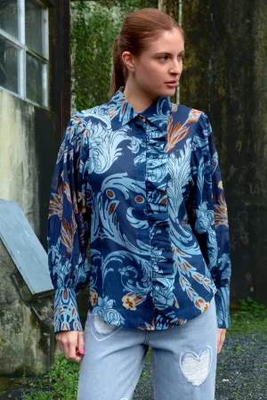TRUFFLE RUFFLE SHIRT