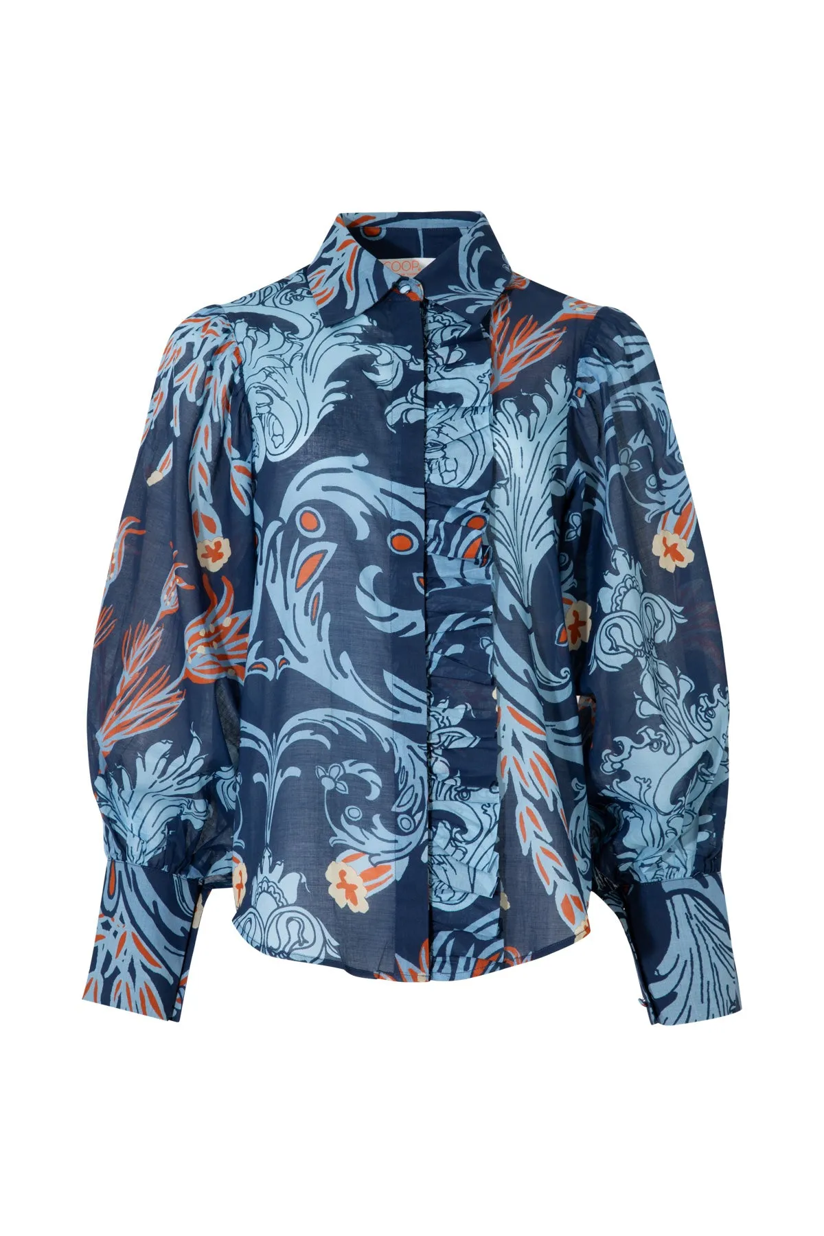 TRUFFLE RUFFLE SHIRT