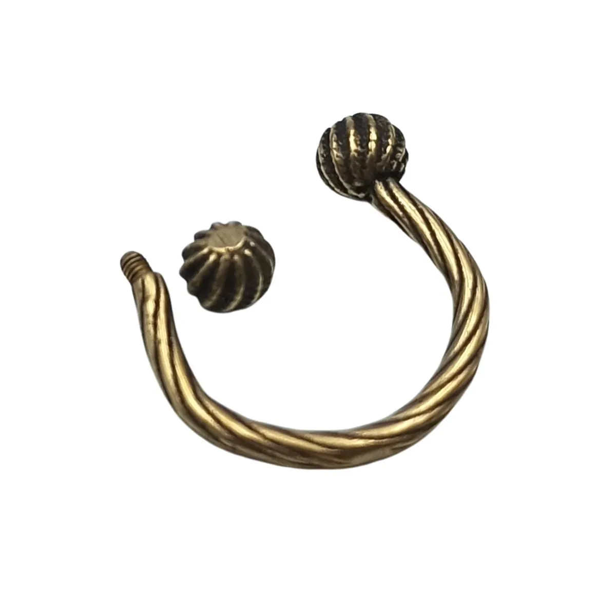U-type clasp from bronze