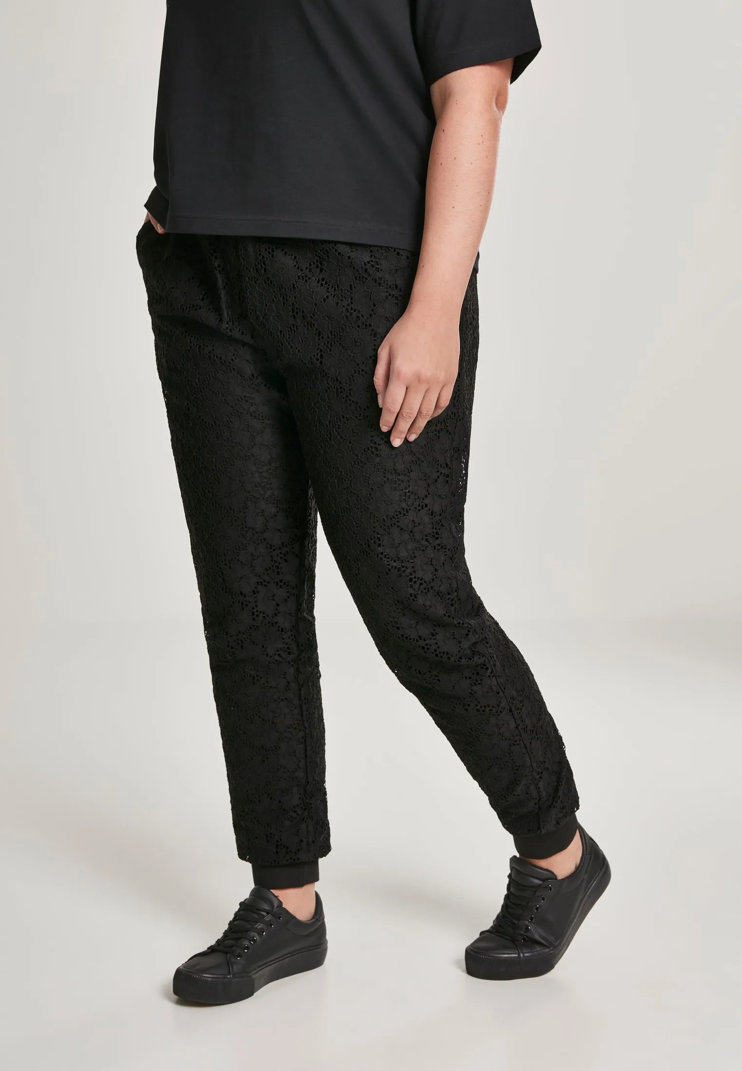 UC Lace Jersey Jog Pants
