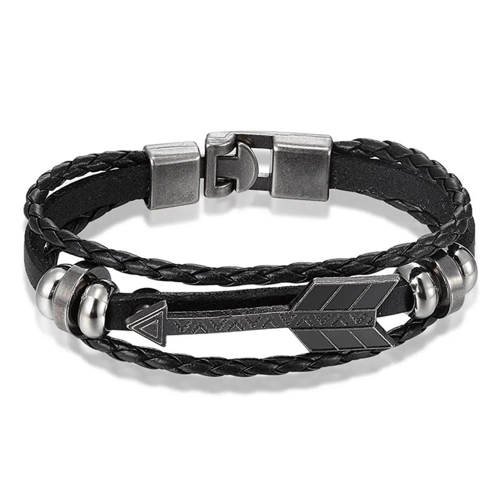 Unleash Your Inner Superhero with Vintage Hero Badge Super Spider Bracelets Leather Wristband