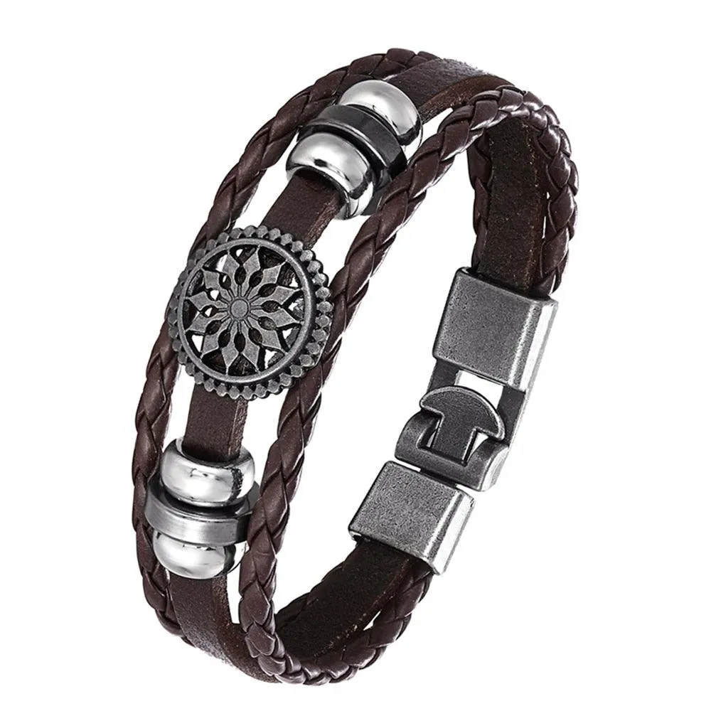 Unleash Your Inner Superhero with Vintage Hero Badge Super Spider Bracelets Leather Wristband