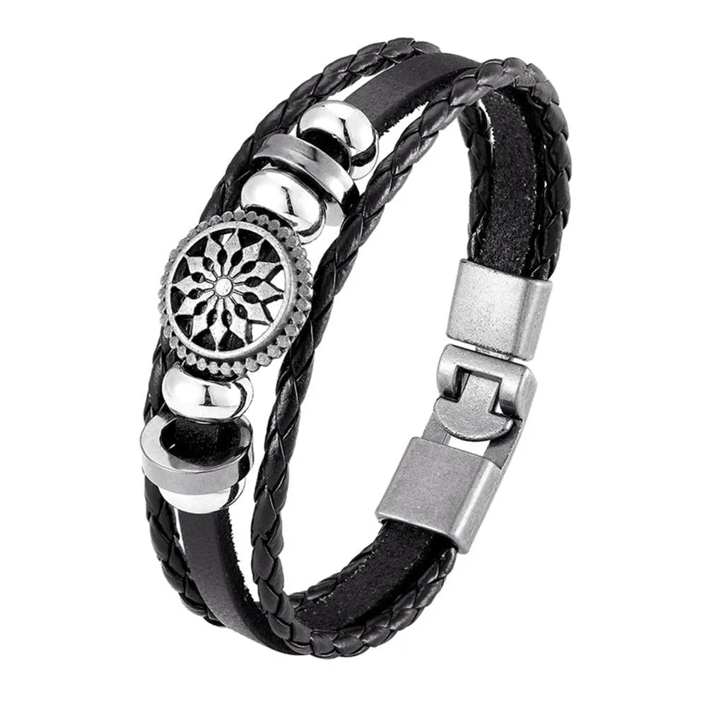 Unleash Your Inner Superhero with Vintage Hero Badge Super Spider Bracelets Leather Wristband