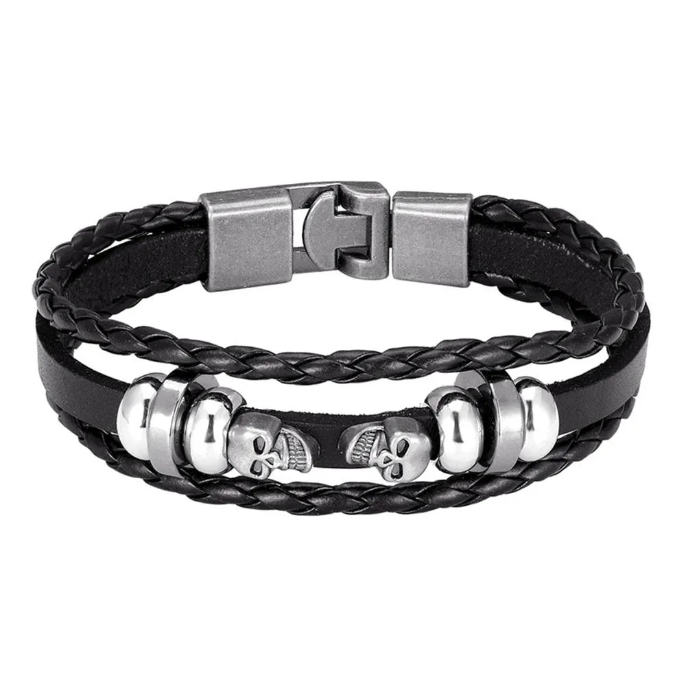 Unleash Your Inner Superhero with Vintage Hero Badge Super Spider Bracelets Leather Wristband