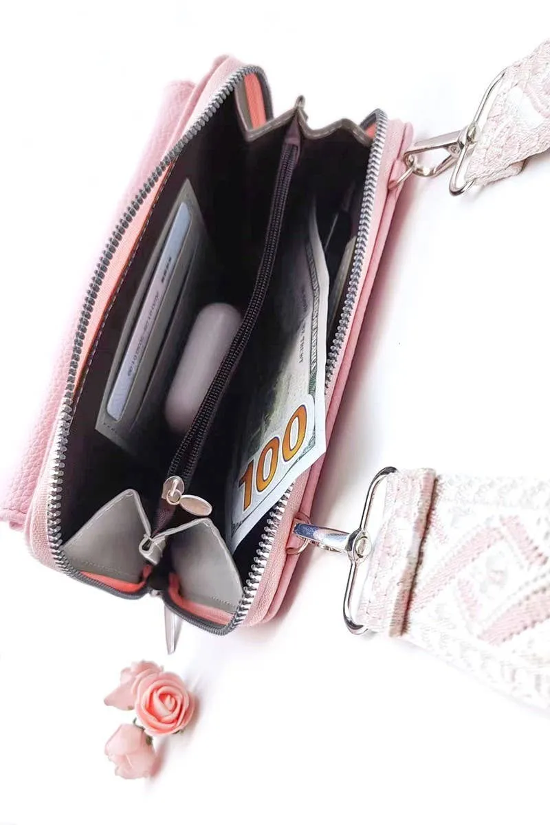 Vegan Leather Crossbody Handbag